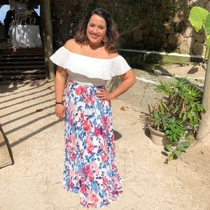 Beach wedding or summer event dress